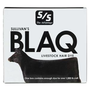 Blaq Livestock Hair Dye Kit Sullivan Supply